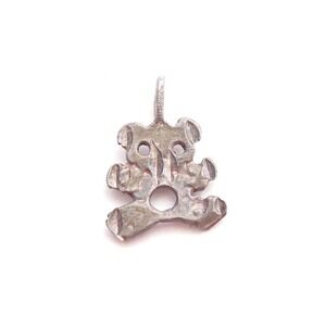 Adorable‎ Charming 925 Sterling Silver Teddy Bear Charm Necklace Pendant C1